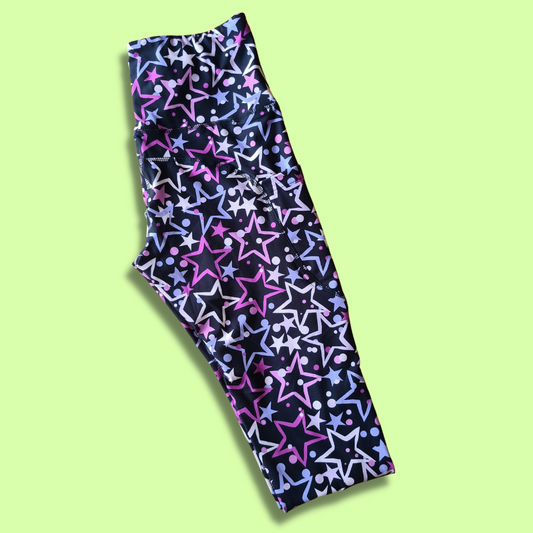 Star Power Capri w/ Pockets