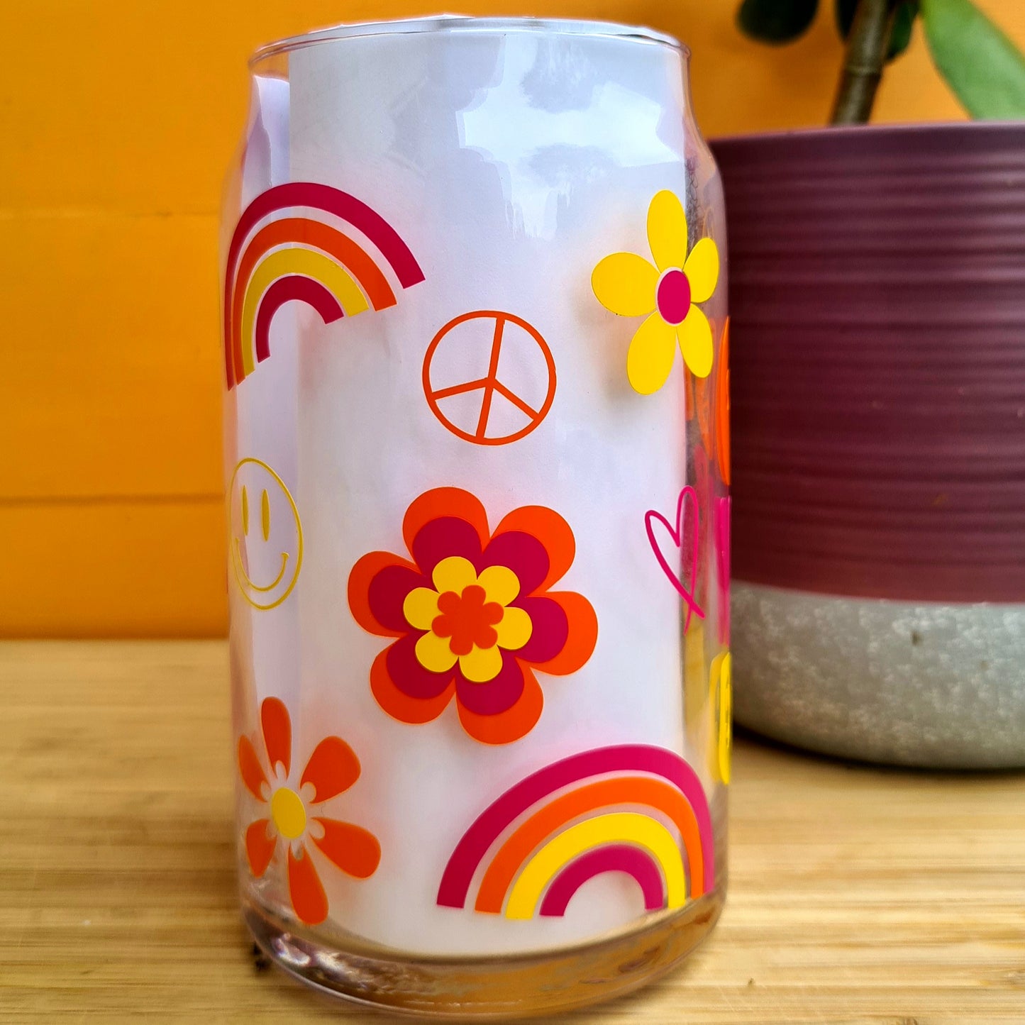 Libbey Soda Can Glass Tumblers
