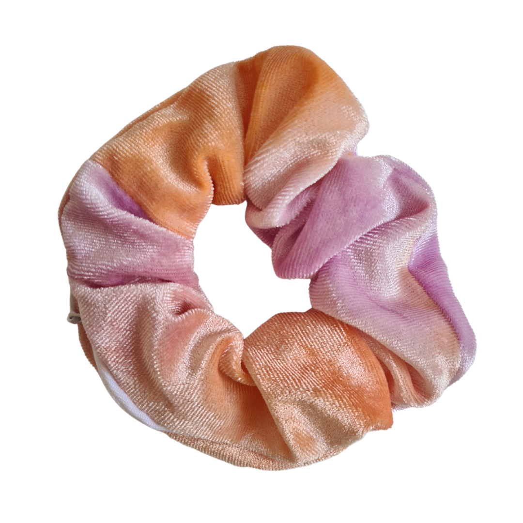 Velvet Zipper Scrunchies