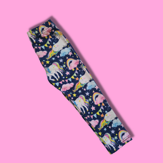 Unicorn Party Toddler Leggings