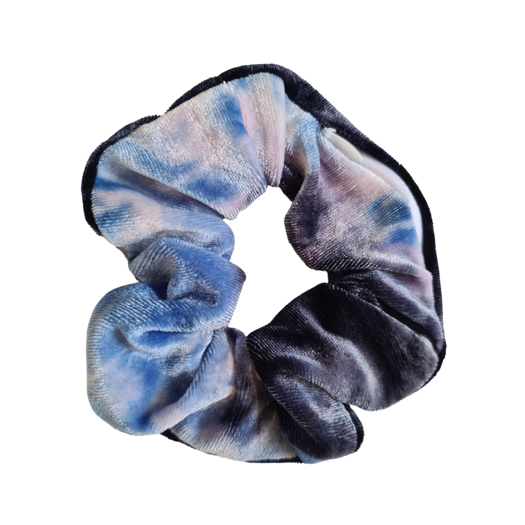 Velvet Zipper Scrunchies