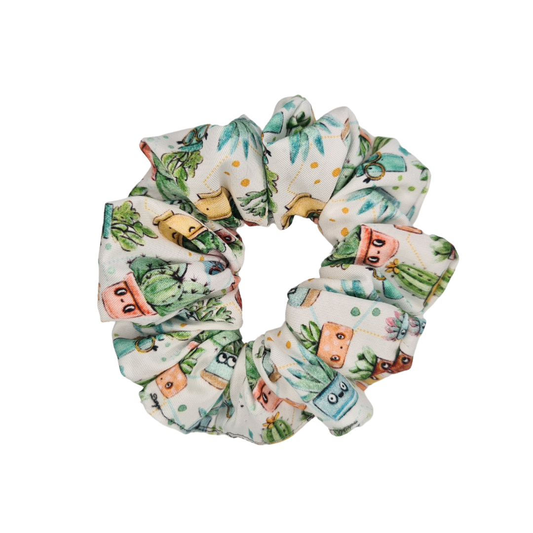Happy Plants Scrunchie