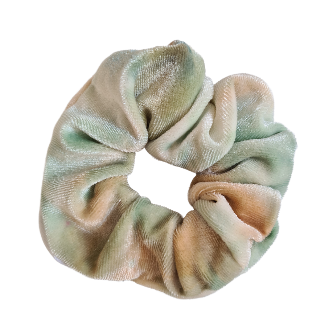 Velvet Zipper Scrunchies