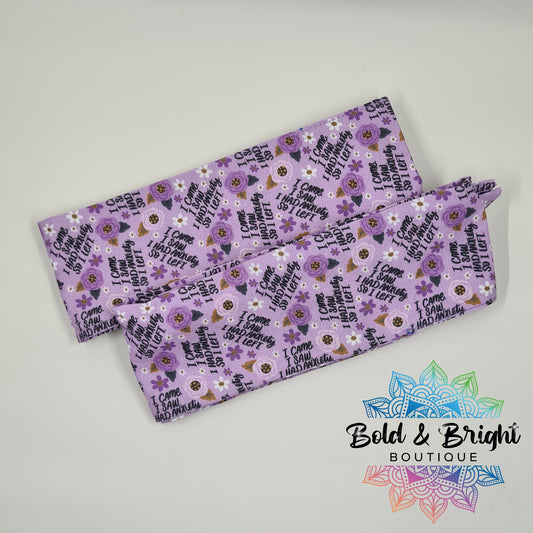 Purple Anxiety Wire Headband