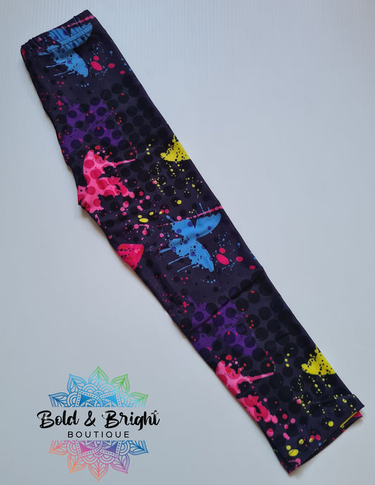 Splatterfly Kids Leggings