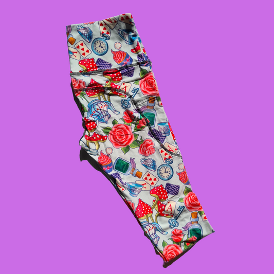 White Rabbit Leggings w/ Pockets