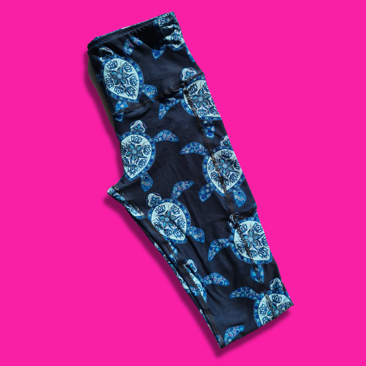 Time for Turtles Leggings w/ Pockets