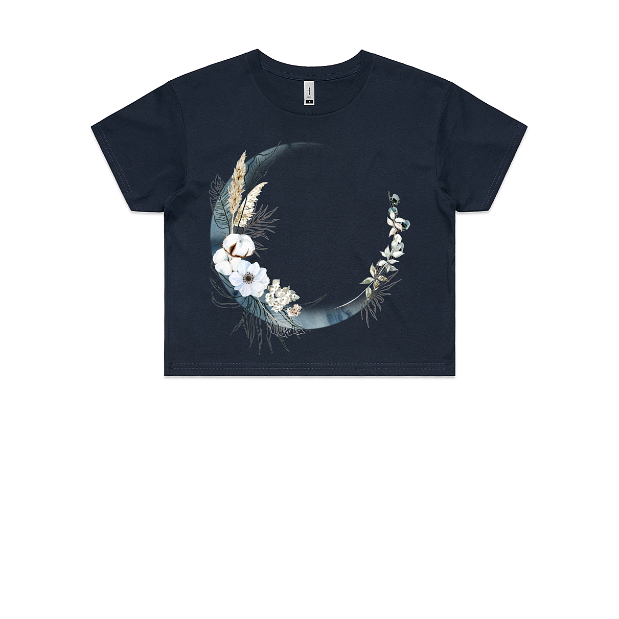 Boho Moon Women's Crop Top